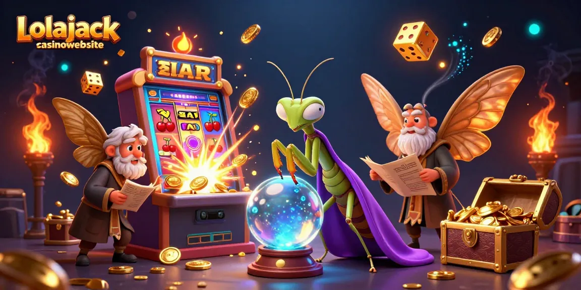 Experience the excitement of the Lolajack casinowebsite with vibrant gaming visuals and character synergy.